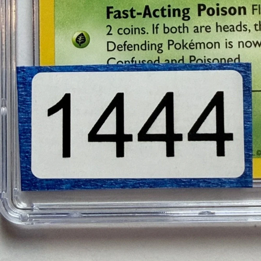 Koga's Ekans 1st Edition 77/132 Gym Challenge 2000‎ CGC 8 NM/Mint Pokemon Card